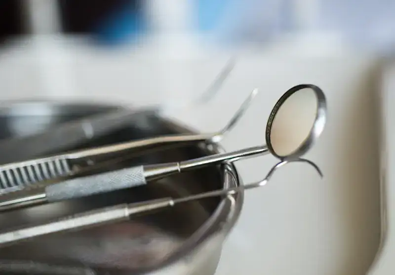 A toothache can be eased by a dentist.