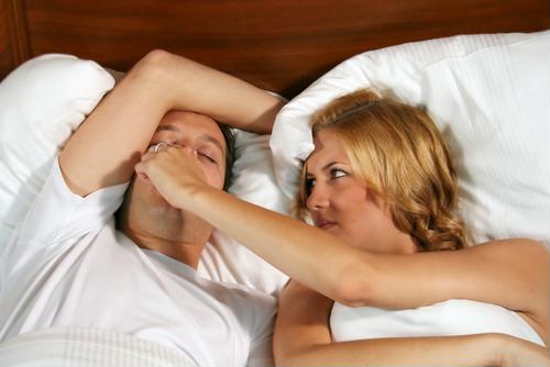 Snoring can be a sign you're a good candidate for oral surgery.