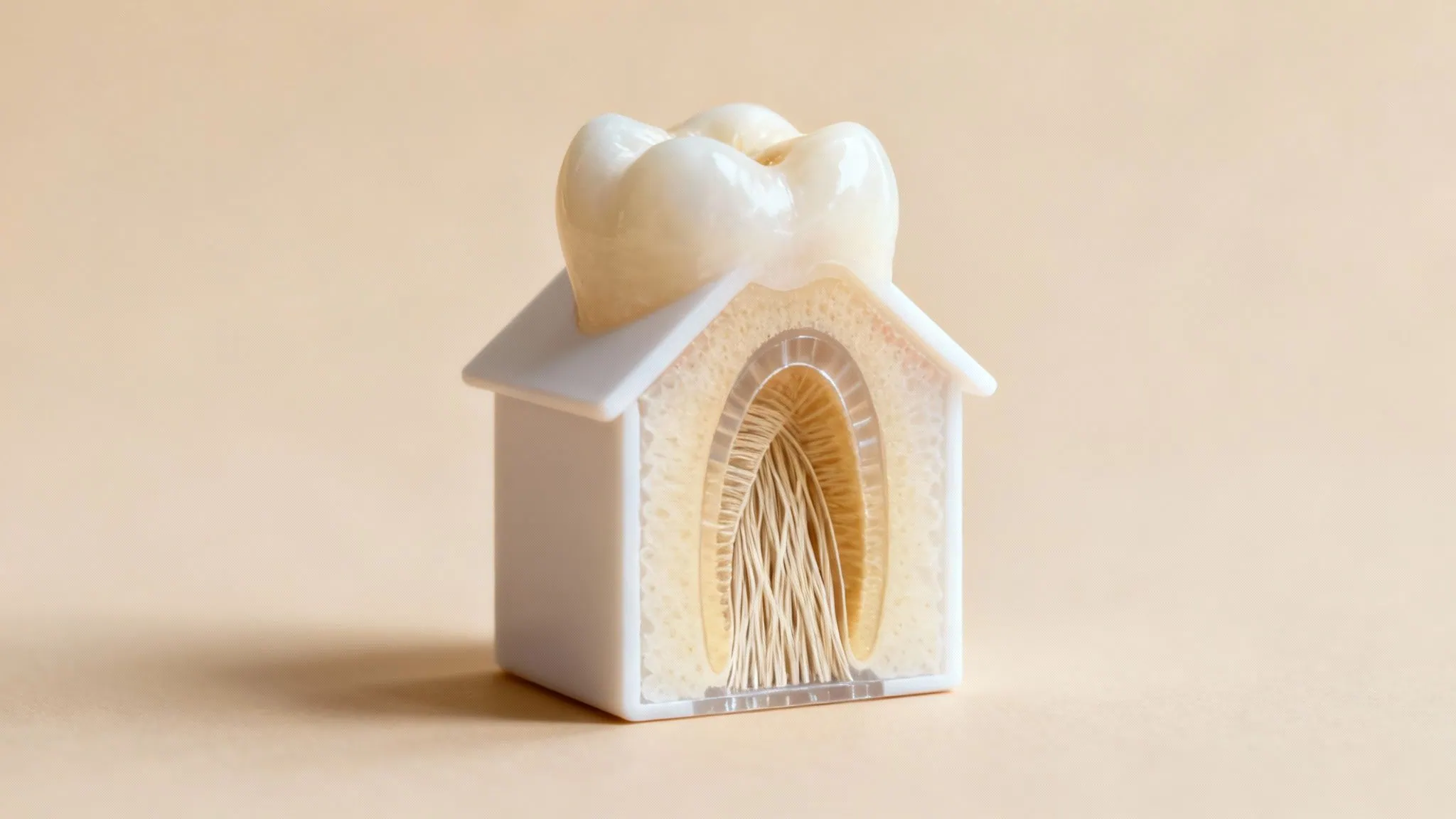 A dentist explaining a procedure to a relaxed patient in a modern dental clinic.